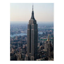N.A., USA, New York, New York City. The Empire Postcard