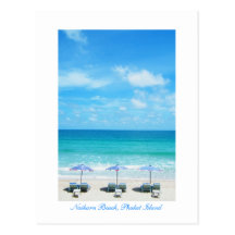 Naiharn Beach, Phuket Island Post Card