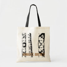 Namaste, Birches! Canvas Bags