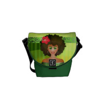 Namaste mini messenger bag