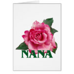 Nana Rose Gift Greeting Card