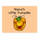 Nana's Little Pumpkin T-shirts and Gifts Postcard