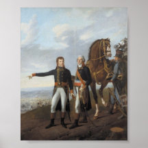 Napoleon and Berthier at Marengo Posters