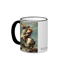 Napoleon Crossing the Alps Coffee Mugs