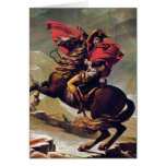 Napoleon Crossing the Saint Bernard Card