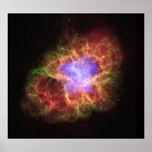 NASA - Crab Nebula Print