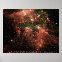 NASA / Sculpting the South Pillar Print
