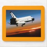 NASA SPACE SHUTTLE FLYING INTO COCOA BEACH MOUSE PADS