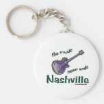 Nashville Guitar Key Chain