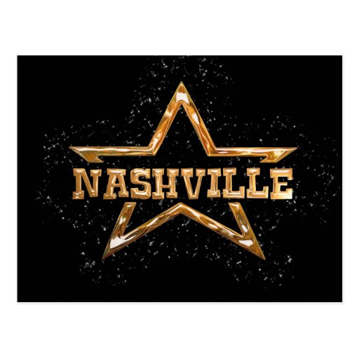 Nashville Star Post Card