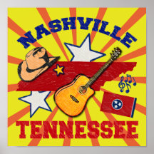 Nashville, Tennessee Print