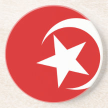 Nation Of Islam, religious flag Beverage Coaster