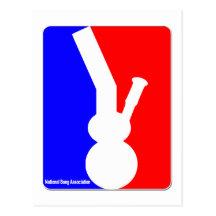 National Bong Association Postcard