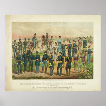 National Guard Uniforms Print