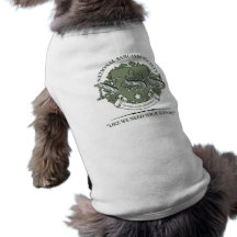 National Sarcasm Society Dog Tee Shirt