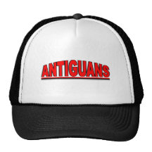 Nationalities - "Antiguans" Trucker Hats