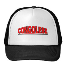 Nationalities - "Congolese" Mesh Hats