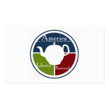 Nationwide Tea Party business card