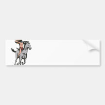 Native American Indian Riding Horse Bumper Stickers