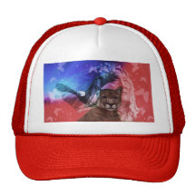 Native American Indian Warrior Mesh Hat