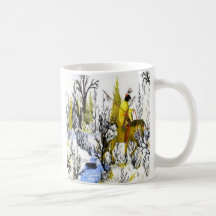 Native American Indian Winter Warrior Mugs