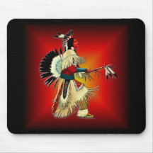 Native American Warrior #6 Mouse Pads