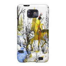 Native American Winter Warrior Samsong  Nexus Samsung Galaxy SII Covers