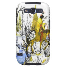 Native American Winter Warrior Samsong  Nexus Galaxy S3 Case