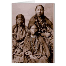 Native American Woman (untitled) Cards