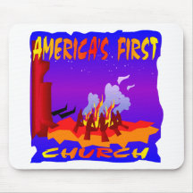 Native Americans, Americas First Church Mouse Pads