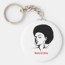 Natural Diva Key Chain