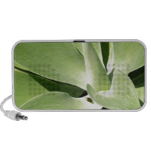Natural Green Spirals Mini Speakers