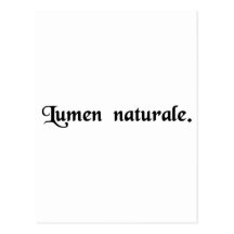 Natural light postcard