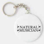 Natural Musician Keychains