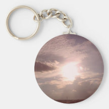 Natural Sky in afternoon Key Chains