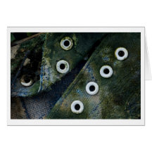 nature worn greeting card