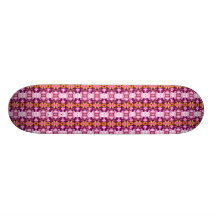 NATURES ART GARDEN FLOWERS SKATE BOARD DECK
