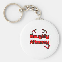 Naughty Attorney Key Chains