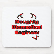 Naughty Biomedical Engineer Mouse Mat