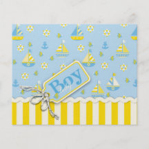 Nautical Advice Card Flyer