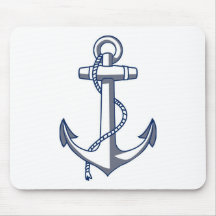 Nautical Anchor Mousemats