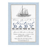 Nautical Baby Shower Invitation