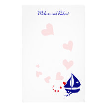 Nautical Love Stationery Paper
