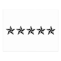Nautical Stars Post Cards