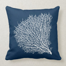 Nautical theme pillow