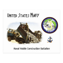 Naval Mobile Constuction Battalion Three Post Cards