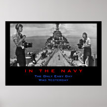 Navy Photogs at Work Print