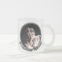 Neapolitan mastiff frosted mug