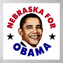 Nebraska For Obama Poster