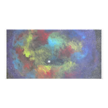 Nebulous Dream Custom Photo Card